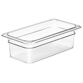Cambro Clear 1/3 Polycarbonate Gastronorm Pan 3.6L